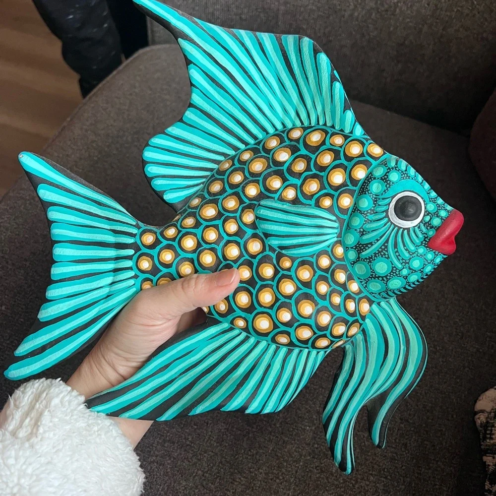 Colorful Fish Wall Decor